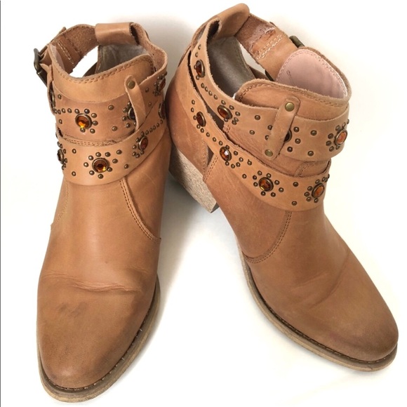 Betsey Johnson Shoes - Betsy Johnson Willow studded leather ankle boot